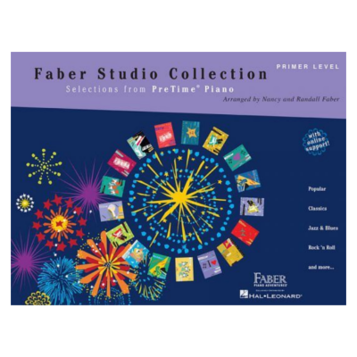 Faber Studio Collection, Selections from PreTime Piano - Primer Level-Piano & Keyboard-Faber Piano Adventures-Engadine Music