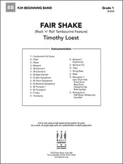 Fair Shake, Timothy Loest, Concert Band Grade 1