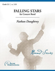 Falling Stars, Nathan Daughtrey Concert Band Grade 2.5-Concert Band-C. Alan Publications-Engadine Music