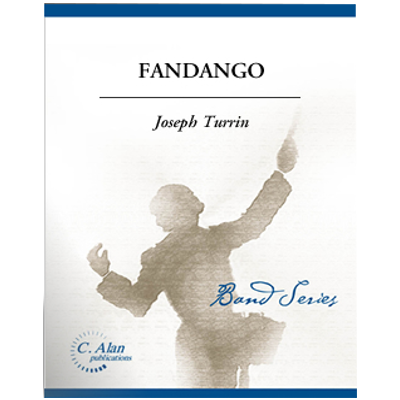 Fandango, Joseph Turrin Concert Band Chart Grade 4-Concert Band Chart-C. Alan Publications-Engadine Music