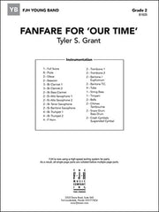 Fanfare for 'Our Time', Tyler S. Grant Concert Band Grade 2