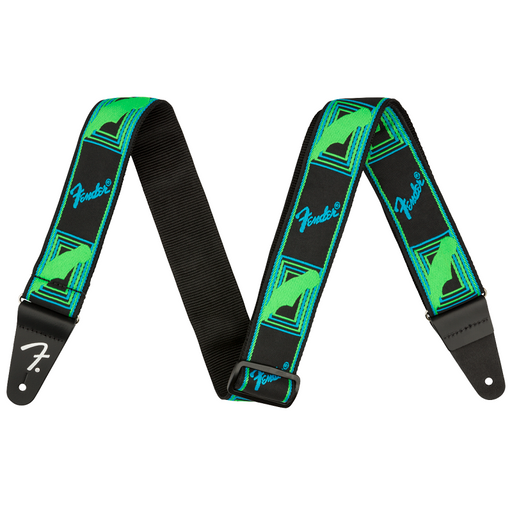 Fender 2" Monogrammed Neon Guitar Strap