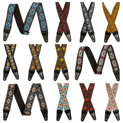 Fender 2" Pasadena Woven Guitar Strap - Various Designs