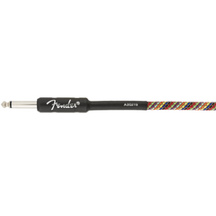Fender Festival Pure Hemp Rainbow Instrument Cable