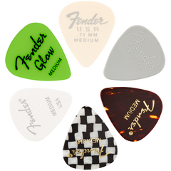 Fender Material Medley Picks, 351 Shape 6-Pack - Various