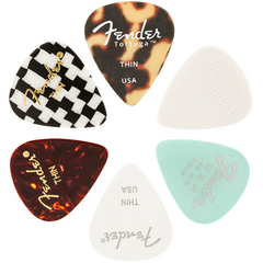 Fender Material Medley Picks, 351 Shape 6-Pack - Various