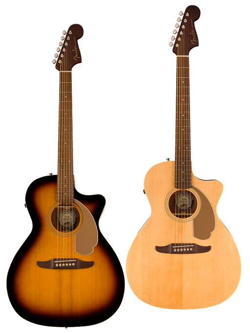 Fender Newporter Player Walnut Fingerboard Gold Pickguard