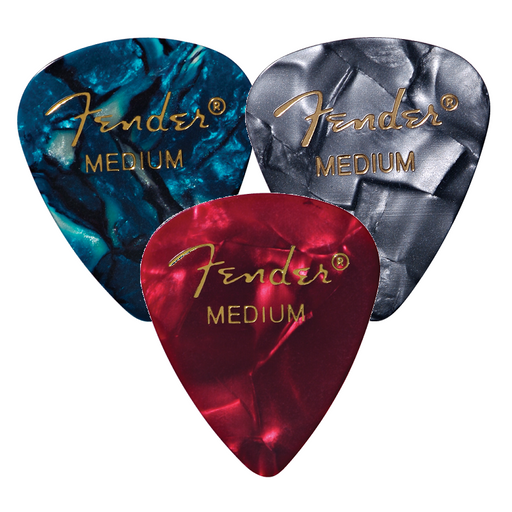 Fender Premium Celluloid Medium Picks 12-Pack
