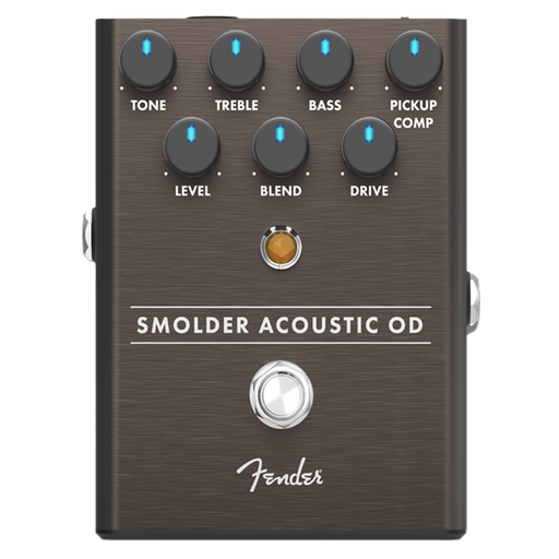 Fender Smolder Acoustic Overdrive Effects Pedal - 0234550000-Guitar Effect-Fender-Engadine Music