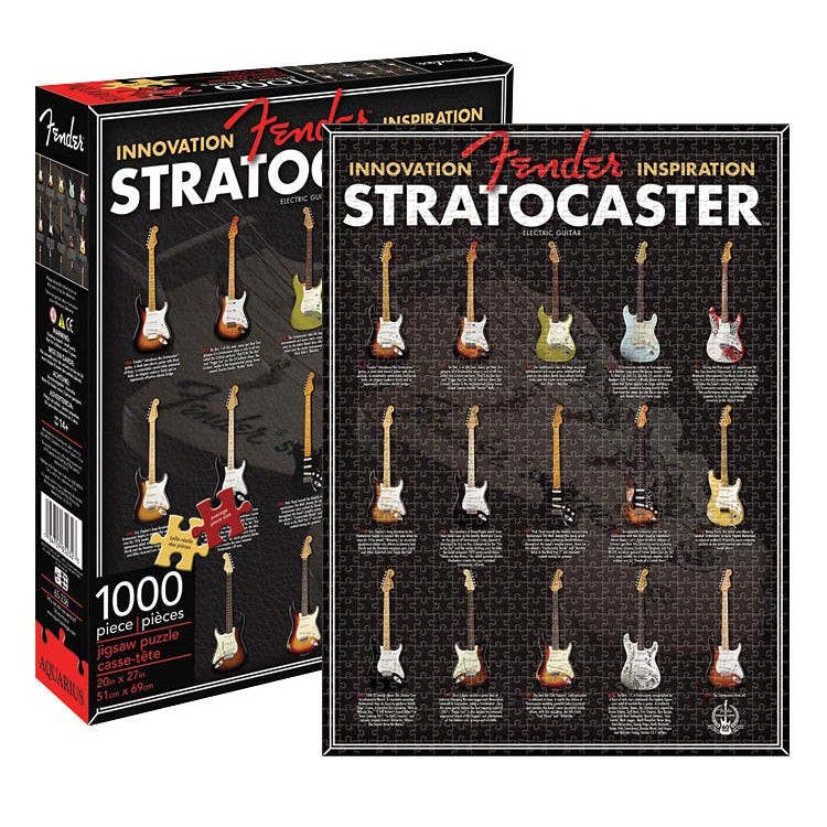 Fender Stratocaster - 1000-Piece Jigsaw Puzzle
