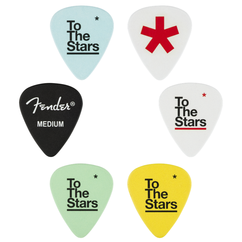 Fender Tom Delonge 351 Celluloid Picks (6)