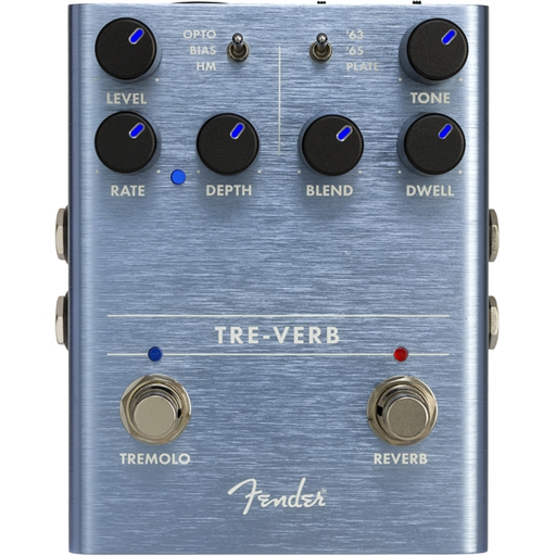 Fender Tre-Verb Digital Reverb Tremelo Pedal-Guitar Effects-Fender-Engadine Music