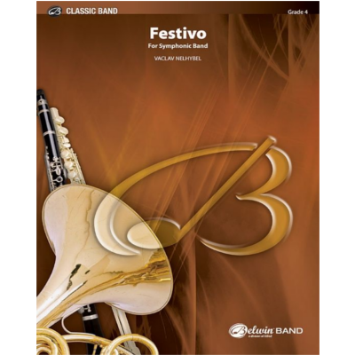 Festivo, Vaclav Nelhybel Concert Band Chart Grade 4-Concert Band Chart-Alfred-Engadine Music
