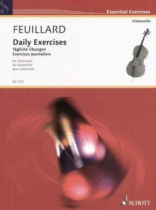 Feuillard Daily Exercises for Cello-Strings-Schott Music-Engadine Music