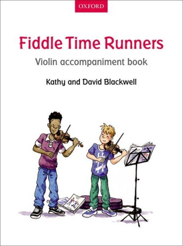 Fiddle Time Runners Violin Accompaniment Book-Strings-Oxford University Press-Engadine Music