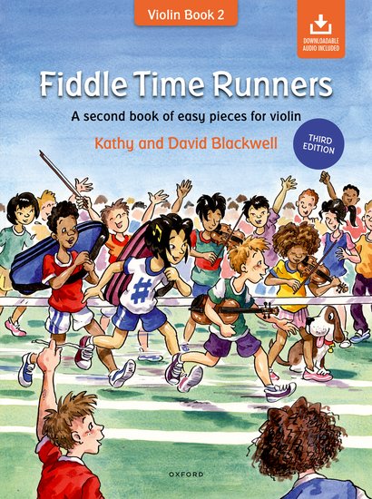 Fiddle Time Runners Violin BK/OLA 3rd Edition