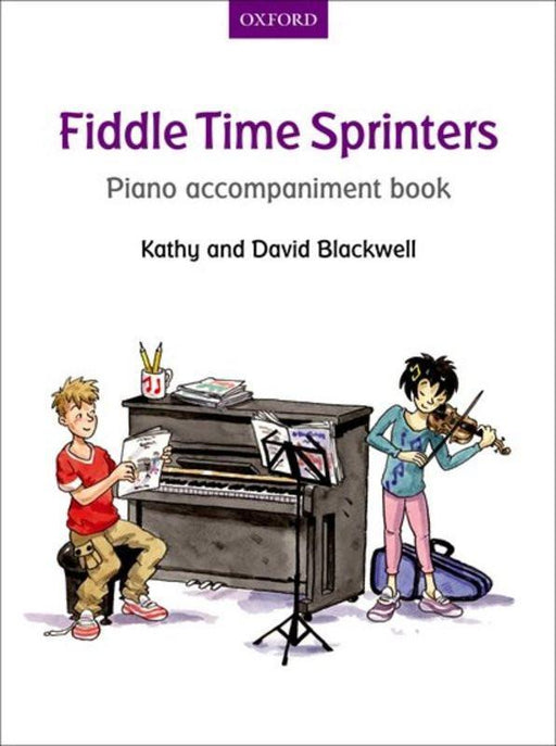 Fiddle Time Sprinters Piano Accompaniment Book-Strings-Oxford University Press-Engadine Music