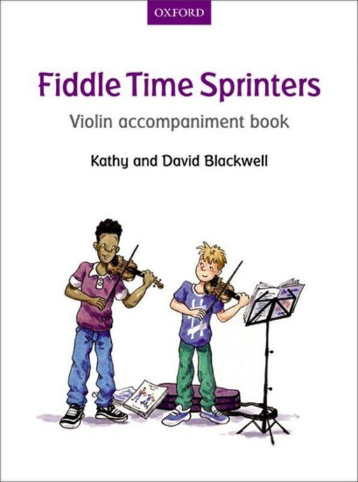 Fiddle Time Sprinters Violin Accompaniment Book-Strings-Oxford University Press-Engadine Music