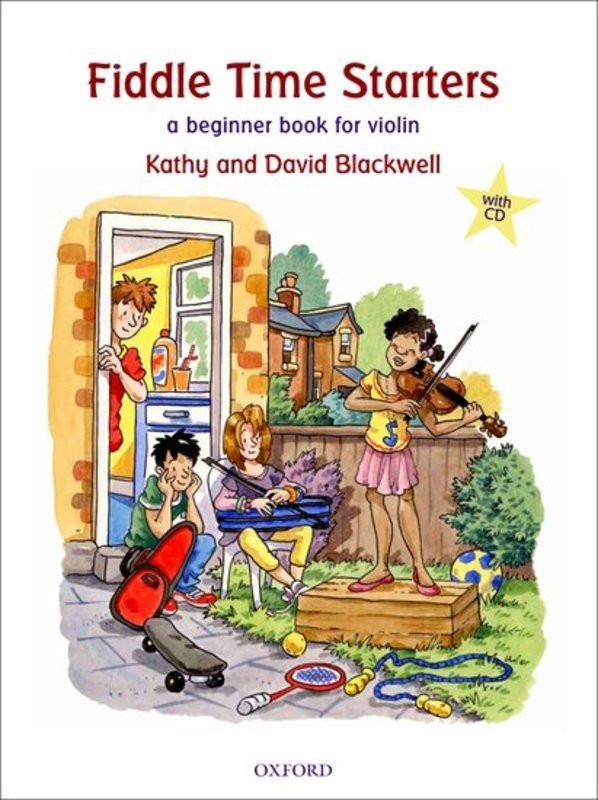 Fiddle Time Starters Violin Bk/CD, New Edition-Strings-Oxford University Press-Engadine Music