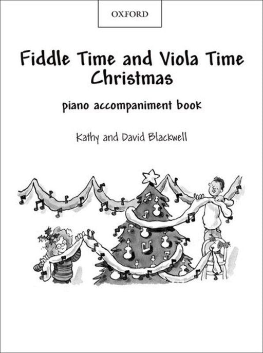 Fiddle Time and Viola Time Christmas: Piano Accompaniment Book-Strings-Oxford University Press-Engadine Music