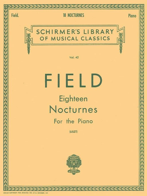 Field - 18 Nocturnes, Piano