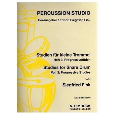 Fink - Studies For Timpani Vol 3-Percussion-Simrock-Engadine Music