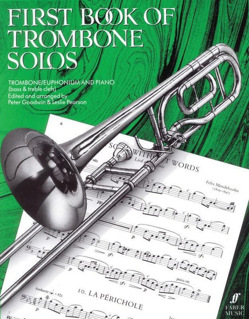 First Book of Trombone Solos-Brass-Faber Music-Engadine Music