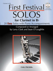 First Festival Solos Clarinet Bk/Cd-Woodwind-Schott Music-Engadine Music