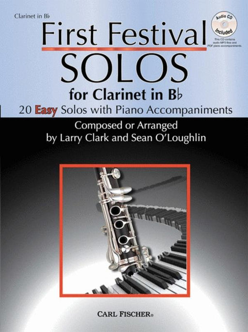 First Festival Solos Clarinet Bk/Cd-Woodwind-Schott Music-Engadine Music