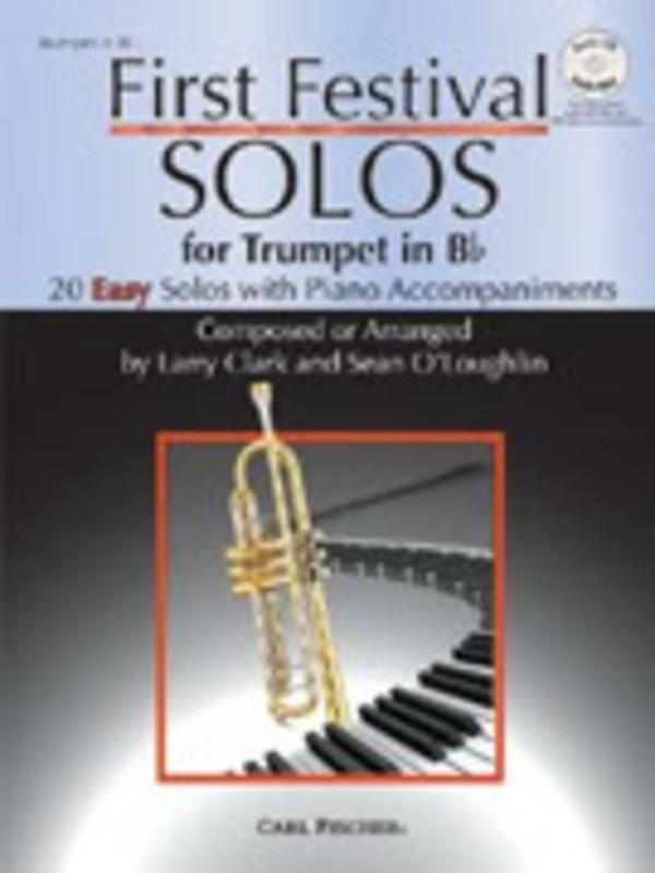 First Festival Solos for Trumpet Bk/CD-Brass-Schott Music-Engadine Music