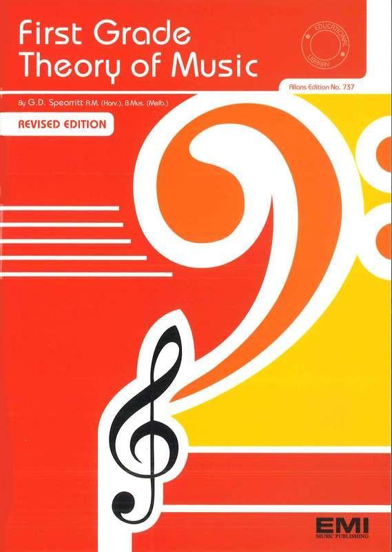 First Grade Theory of Music-Theory-EMI Music Publishing-Engadine Music