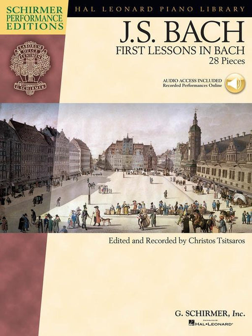 First Lessons in Bach, Piano Book & Online Audio-Piano & Keyboard-G. Schirmer Inc.-Engadine Music