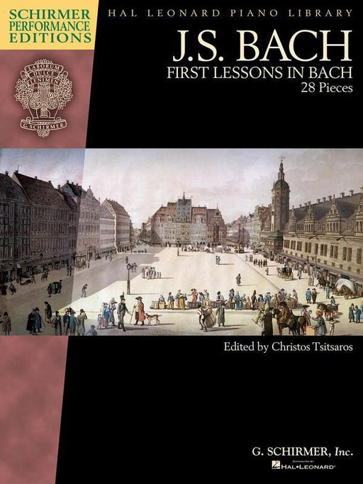 First Lessons in Bach, Piano-Piano & Keyboard-G. Schirmer Inc.-Engadine Music