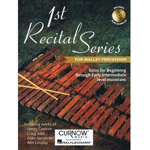 First Recital Series, Mallet Percussion Book & CD-Percussion-Curnow Music-Engadine Music