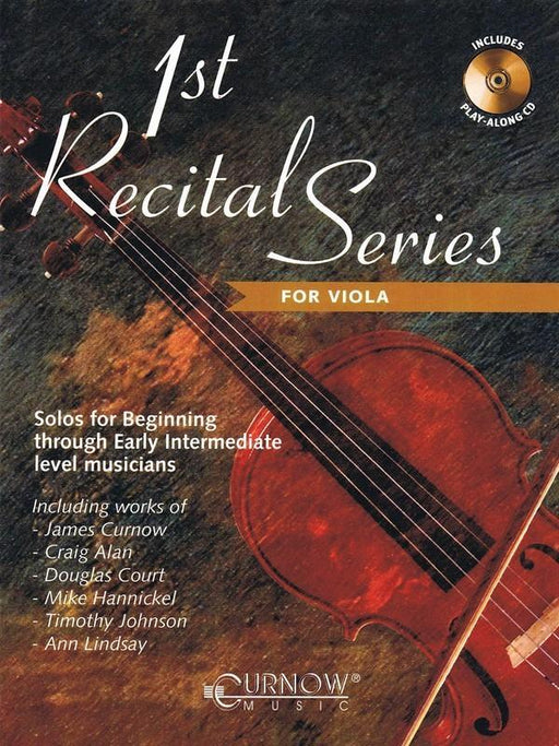 First Recital Series, Viola-Strings-Curnow Music-Engadine Music