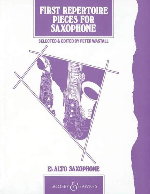 First Repertoire Pieces for Alto Saxophone-Woodwind-Boosey & Hawkes-Engadine Music