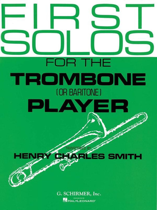 First Solos for The Trombone Player-Brass-G. Schirmer Inc.-Engadine Music