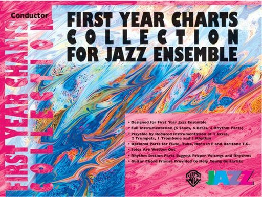 First Year Charts Collection for Jazz Ensemble - Alto Saxophone 1