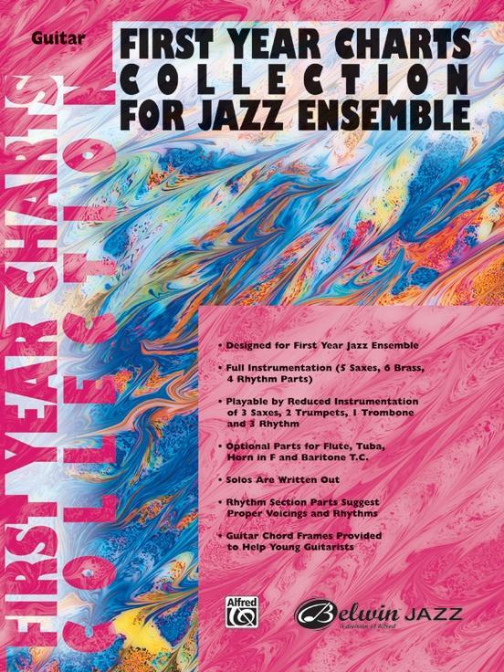 First Year Charts Collection for Jazz Ensemble - Guitar