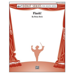 Flash! Brian Beck Concert Band Chart Grade 1.5-Concert Band Chart-Alfred-Engadine Music