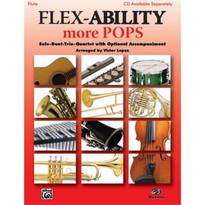 Flex-Ability More Pops - Flute-Ensemble-Alfred-Engadine Music