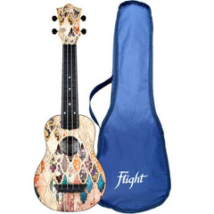 Flight ABS Travel Series Soprano Ukulele - Various Designs