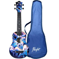 Flight ABS Travel Series Soprano Ukulele - Various Designs