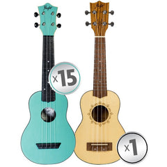 Flight ABS Travel Ukulele Class Set