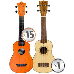 Flight ABS Travel Ukulele Class Set