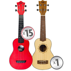 Flight ABS Travel Ukulele Class Set