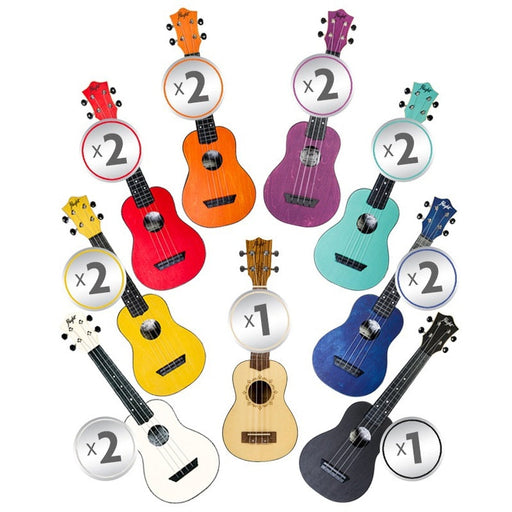Flight ABS Travel Ukulele Class Set