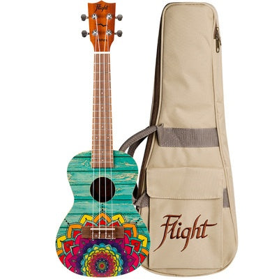 Flight AUC33 Mansion Concert Ukulele with Bag