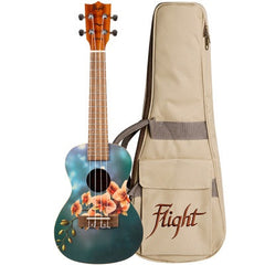 Flight AUC33 Orchid Concert Ukulele with Bag
