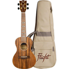 Flight DUC440 Acacia Concert Ukulele with Bag-Ukulele-Flight-Engadine Music
